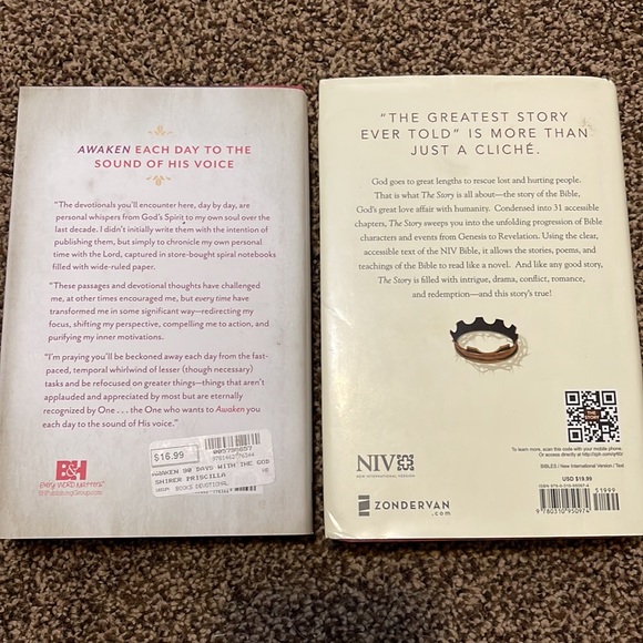 Christian book bundle Awaken and The story. - Picture 2 of 2